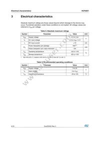 HCF4051M013TR Datasheet Page 6