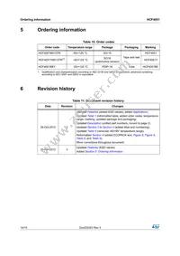 HCF4051M013TR Datasheet Page 14