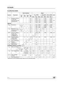 HCF4052M013TR Datasheet Page 4