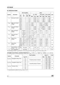 HCF4063M013TR Datasheet Page 4