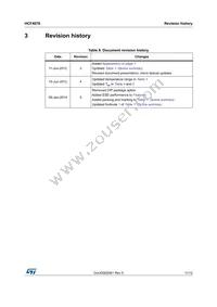 HCF4070M013TR Datasheet Page 11