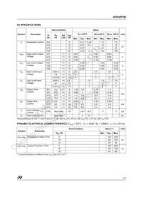 HCF4073M013TR Datasheet Page 3