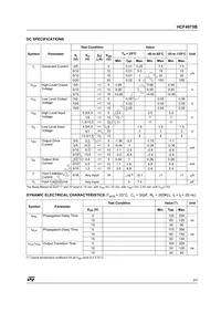 HCF4075M013TR Datasheet Page 3