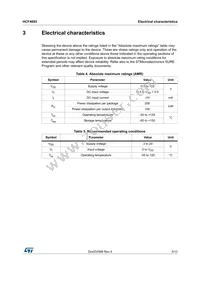 HCF4093M013TR Datasheet Page 5