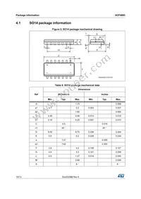 HCF4093M013TR Datasheet Page 10