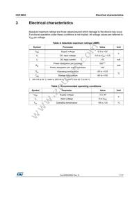 HCF4094M013TR Datasheet Page 7