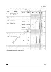 HCF4098M013TR Datasheet Page 5
