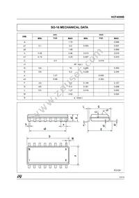 HCF4099M013TR Datasheet Page 13