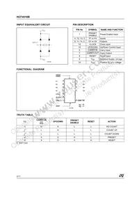 HCF4510BEY Datasheet Page 2