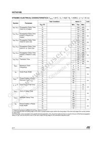 HCF4510BEY Datasheet Page 6