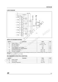 HCF4512M013TR Datasheet Page 3