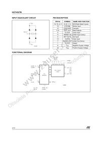 HCF4527BEY Datasheet Page 2