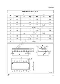 HCF4538M013TR Datasheet Page 9