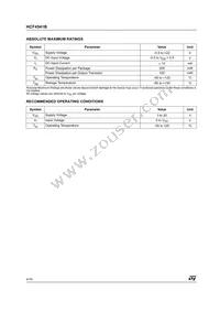 HCF4541M013TR Datasheet Page 4