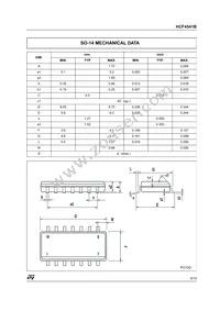 HCF4541M013TR Datasheet Page 9