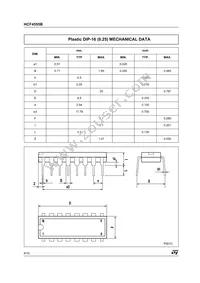 HCF4555M013TR Datasheet Page 8