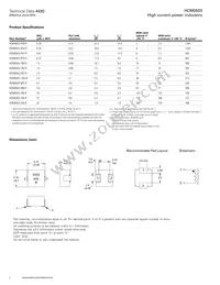 HCM0503-R47-R Datasheet Page 2