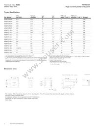 HCM0703-150-R Datasheet Page 2