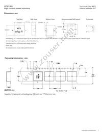 HCM1305-R33-R Datasheet Page 3