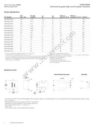 HCM1A0503-R75-R Datasheet Page 2