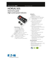 HCM1A1305-R82-R Datasheet Cover