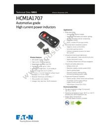 HCM1A1707-3R3-R Datasheet Cover