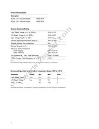 HCMS-2919 Datasheet Page 3