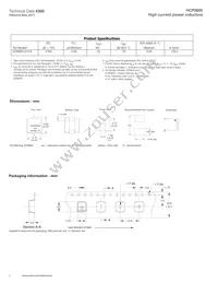 HCP0605-R10-R Datasheet Page 2