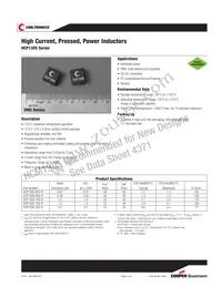 HCP1305-R82-R Datasheet Cover