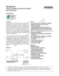 HCPL-7611-000E Datasheet Cover