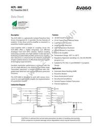 HCPL-800J-500E Datasheet Cover