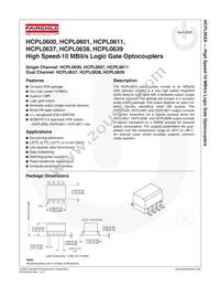 HCPL0639R1 Datasheet Cover