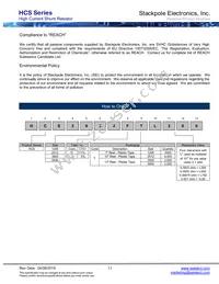 HCS1206FT1L00 Datasheet Page 11