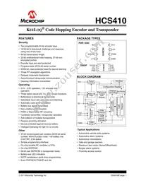 HCS410T-I/ST Datasheet Cover