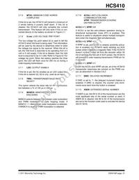 HCS410T-I/ST Datasheet Page 21
