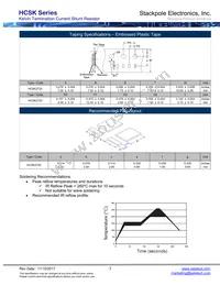 HCSK2725FT1L00 Datasheet Page 3