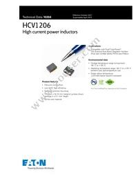 HCV1206-R47-R Datasheet Cover