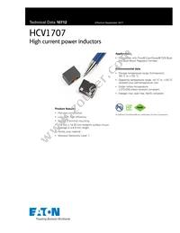 HCV1707R1-R48-R Datasheet Cover