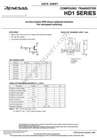 HD1A3M(0)-T1-AZ Datasheet Page 3