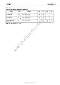 HD1A3M(0)-T1-AZ Datasheet Page 6