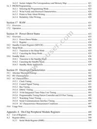 HD6417020SX20IV Datasheet Page 21