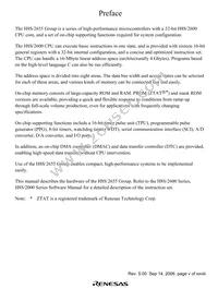 HD6472655RTEV Datasheet Page 7