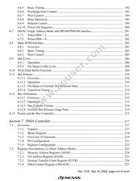 HD6472655RTEV Datasheet Page 19