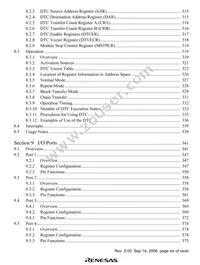 HD6472655RTEV Datasheet Page 21