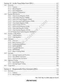 HD6472655RTEV Datasheet Page 23