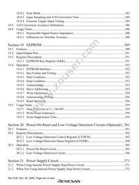 HD64F3687GFZKV Datasheet Page 20