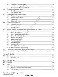 HD64F3857FQV Datasheet Page 20