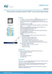 HDMI2C1-6C1 Datasheet Cover