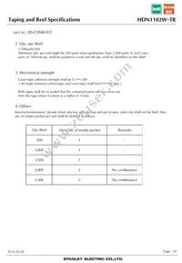 HDN1102W-TR Datasheet Page 18