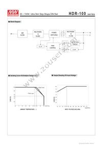 HDR-100-12 Datasheet Page 3